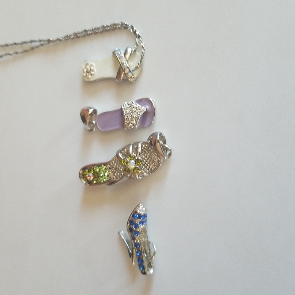 Cute  Shoe shape Necklaces.